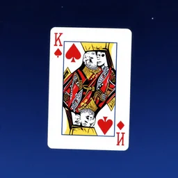 a centered close up of poker card flying in the night sky by inio asano, beeple and james jean, aya takano color style, 4 k, super detailed, modern, 4 k, symmetrical