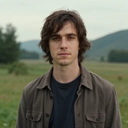 a portrait of a character in a scenic environment by Joe McNally