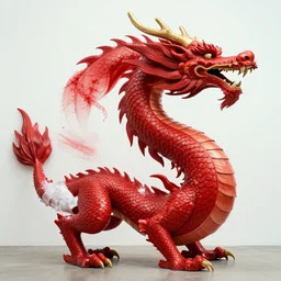majestic red dragon by gregory crewdson