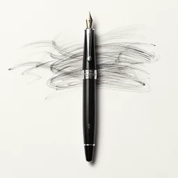our desperation, selfishness, and our effort to save the world and ourselves in the face of all this modernity stand before us like a lyrical blow of wind, pelikan m 1 0 0 fountain pen style, by caroline choi
