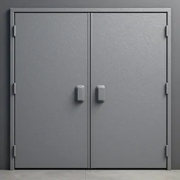 a 1 9 8 0 s sci - fi double door flat texture by artgerm, photo realistic, very realistic 8 k
