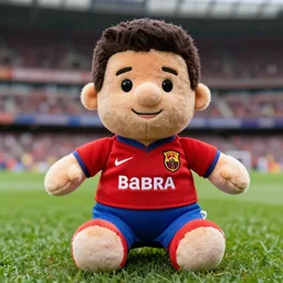 Luis Suarez plushie toy