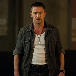 film still of Tom Hardy as Max Payne at Club RagnaRock in the Max Payne movie, 4k