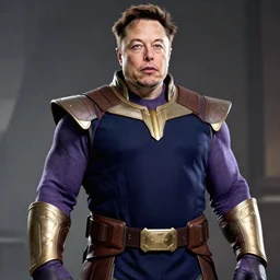 elon musk as thanos