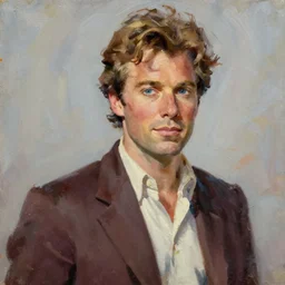 david harbour as mrs doubtfire, oil movie poster painting 1 9 9 0 s