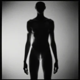 a photogram of a human body by ray man