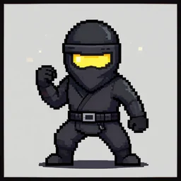 ninja pixel art