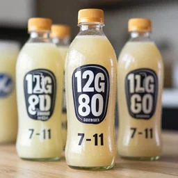 an ad for the all new 1 2 8 oz big gulp from 7 - 1 1