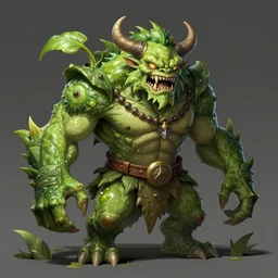 A fierce plant monster, trending on art station