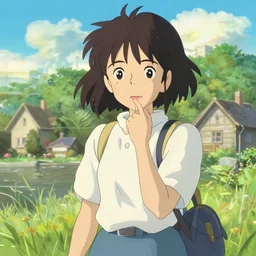 😳🥺☺️. cgsociety masterpiece, artstation trending, by rossdraws, ghibli, Kimi no Na wa, greg rutkowski