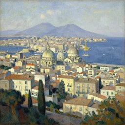 city of naples by soutine