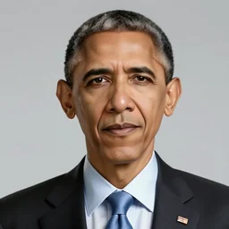 Barack Obama portrait in Disco Elysium, Disco Elysium style, Barack Obama serious HD