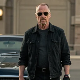 Walter white, fast and furious, cinematic shot, 4k HD