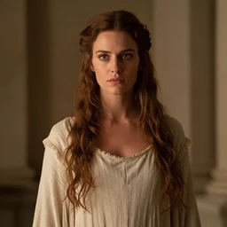alexandra d'addario as cleopatra in a movie