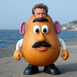 mel gibson in a potato costume