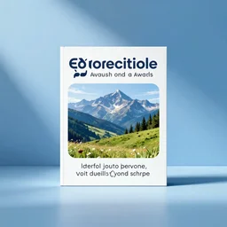 product photography, clean minimal package design pinterest, artstation, sustainable, eco recycling, blue, beautiful, vibrant, light shafts, pinterest