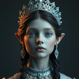 portrait the childlike empress unreal engine 5, cinema 4 d, detailed, artstation, octane render, dreamworks,, cinema 4 d, nvidia ray tracing