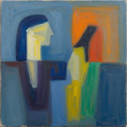 a painting in a new and unusual style