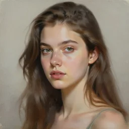 the most beautiful woman in the world. realistic painting. trending on artstation.