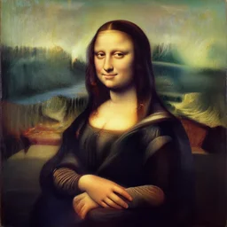 Mona Lisa in the style of Zdzislaw Beksinski, oil on canvas, Zdzislaw Beksinski, oil on canvas ,Zdzislaw Beksinski, oil on canvas, Zdzislaw Beksinski, oil on canvas