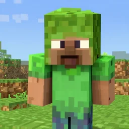 green minecraft