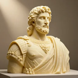 alexander the great butter sculpture