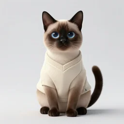 full body portrait of a male anthropomorphic siamese cat fursona wearing a sweatervest sitting in a central perk from friends. detailed character design by disney, charlie bowater, ross tran, artgerm, and makoto shinkai, detailed, soft lighting, rendered in octane