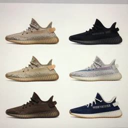 a leaked screenshot of Yeezy's 2055 campaign