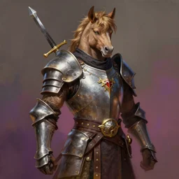 DnD centaur!!! character art portrait, male, plate armored chest, sword, matte fantasy painting, vibrant colors, DeviantArt Artstation cgscosiety, by Jason Felix by Steve Argyle by Tyler Jacobson by Peter Mohrbacher, cinematic lighting, 8k.