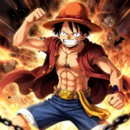 luffy in batman movie - n 9