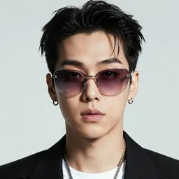 j - hope rap monster, photo close, instagram, alien glasses