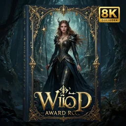 girl wizard, fine art, awesome fantasy book cover on pinterest, award winning, dark fantasy landscape, fantasy magic, intricate, elegant, sharp focus, cinematic lighting, highly detailed, digital painting, concept art, art by wlop and artgerm and greg rutkowski, masterpiece, trending on artstation, 8 k