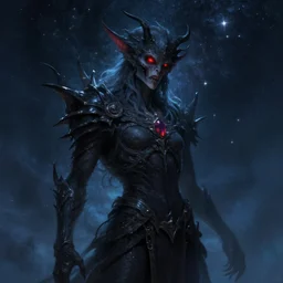 ominous dennis reynolds, phantasmagoric, in the starry sky, star sparkles, sharp focus, d & d, epic retrowave art, masterpiece, trending on art station, fantasy, digital painting, highly detailed, 8 k realistic, dof, art by artgerm, greg rutkowski, sasoura, satchely, no distorsion