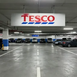 a tesco car park in 2 0 0 8