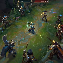 League of legends detailed, dynamic, cinematic composition