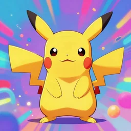 psychedelic pikachu