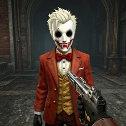 ronald mcdonald in dishonored 2, first person, game screenshot
