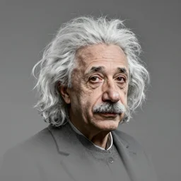 reptilian einstein portrait