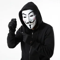 anonymous guy fawkes mask hacker, hacking the gibson