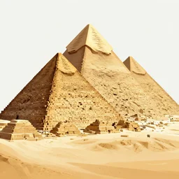 egypt as it appeared immediatley after pyramids were built, intricate artwork, concept art, octane render, deviantart, cinematic, hyperrealism, nikon 3 5 mm, photograph by greg rutkowski