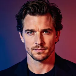 colourful, dramatic lighting, a close - up studio photographic portrait of henry cavill by steve mccurry