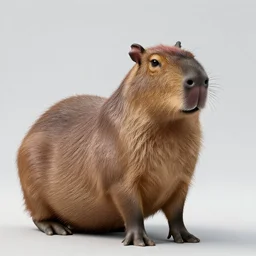 Bernie Sanders with the body of a capybara, 4k resolution, 8k resolution, HD Quality, highly detailed, very detailed, detailed, studio quality lighting, digital art, trending on Artstation