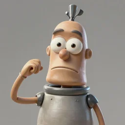 portrait of Bender, expressive pose, futuristic, highly detailed, digital painting, artstation, concept art, smooth, sharp focus