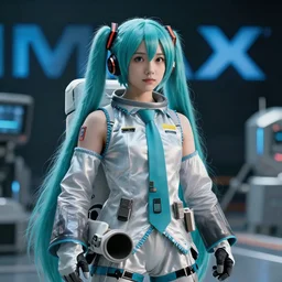 suzu Hirose as cosmonaut miku in interstellar, movie still, cinematic lighting, masterpiece, arri alexa, 70mm, imax, cgstudio