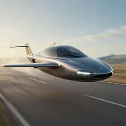 a flying car,