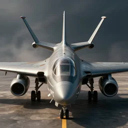 Secret military aircraft, realistic artstyle, wide shot, dramatic lighting, octane render, hyperrealistic, high quality, highly detailed, HD, beautiful, cinematic, 8k, unreal engine, facial accuracy, symmetrical