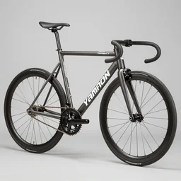 prompt : hyperreal 8 k photo of unique pedalroom fixed gear yamaguchi 3 reshno samson njs fixed gear olympic bike frameset, mash sf, photo realistic hyper real, 1 4 4 bcd, track bike, intricate hyper detailed photograph, steel bike, engineering, track bike, carbon details, steel frame, pedalroom build