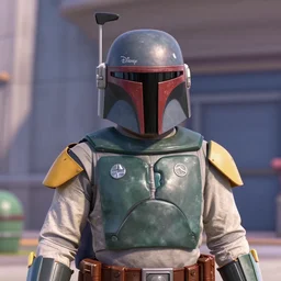 Film still of Boba Fett, from Disney Pixar's Up (2009)