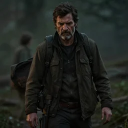 a still from the live - action the last of us show