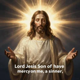 lord jesus, son of god, have mercy on me, a sinner.